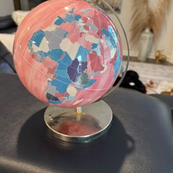 Pink globe