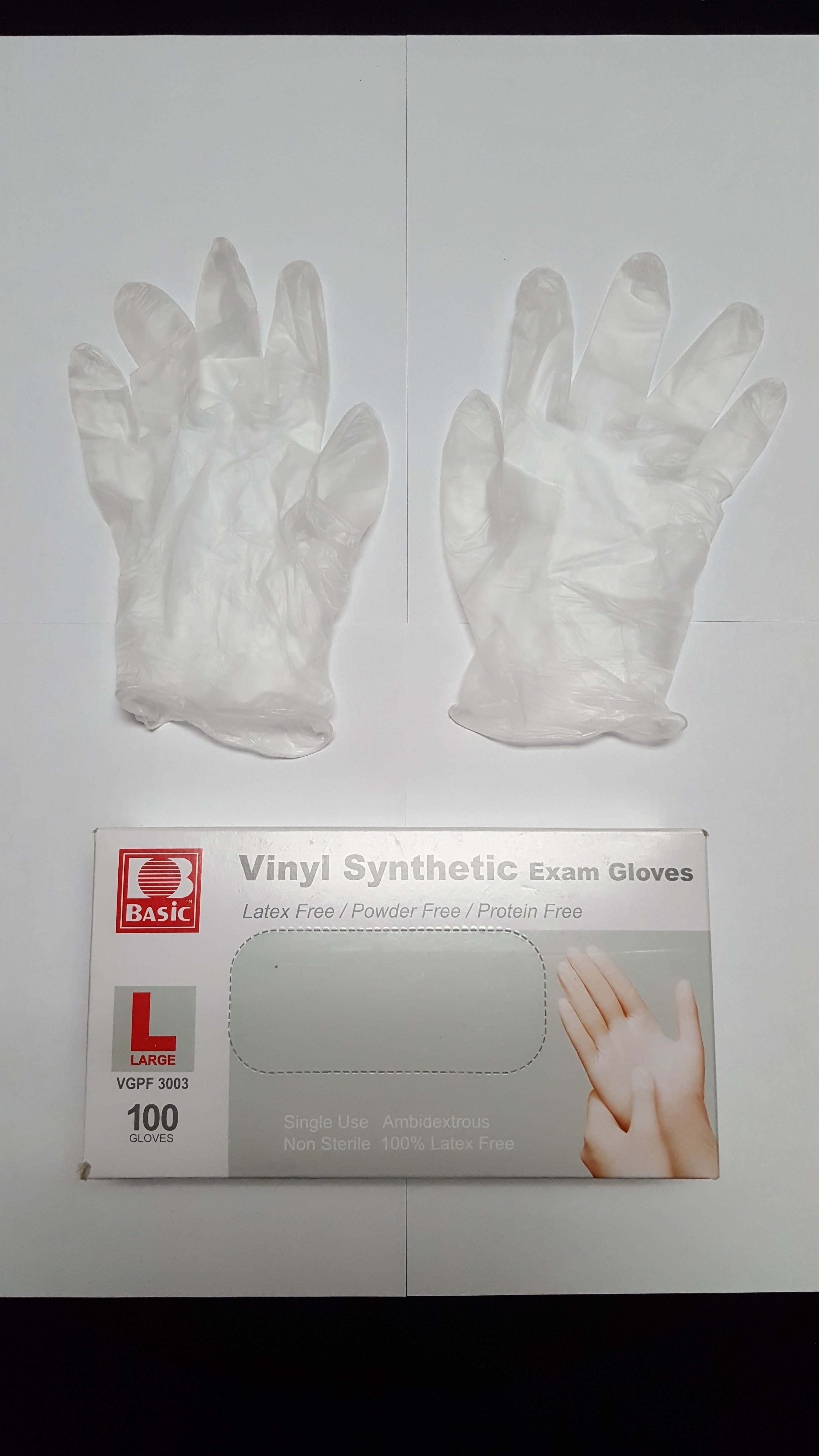 Extended Black Friday Sale!! 10 boxes, Clear Vinyl gloves!