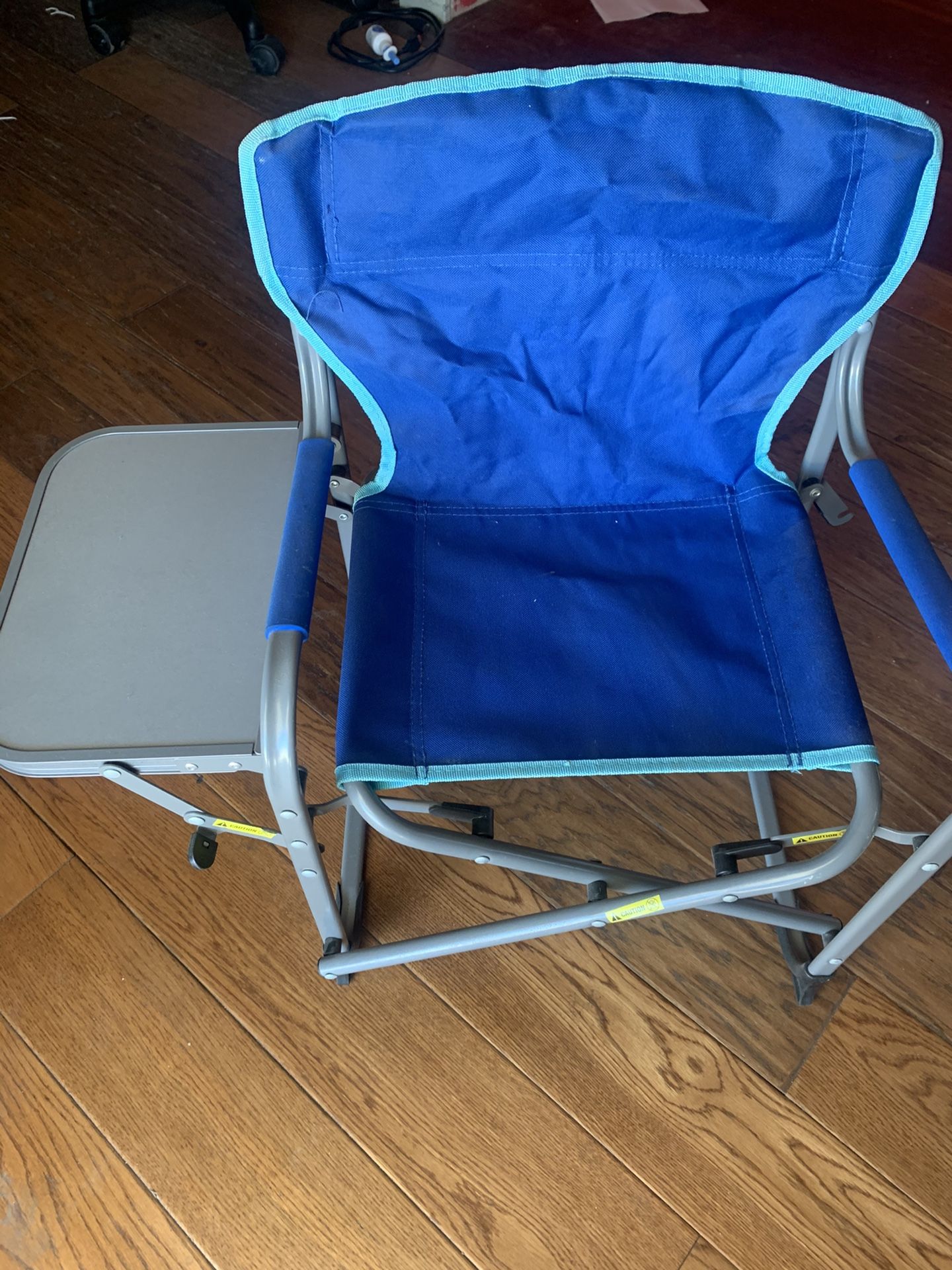 Kids folding chair with table