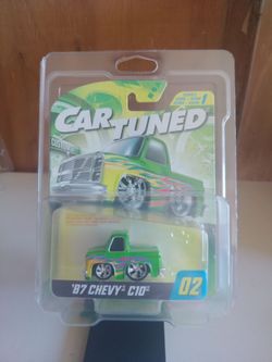 Cartuned hobby exclusive series 1 C10 green with flames