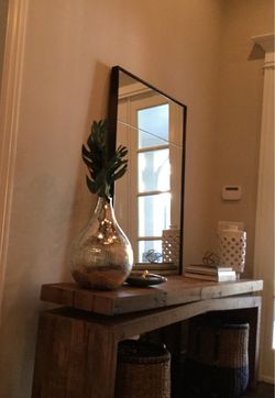 2 large mirrors