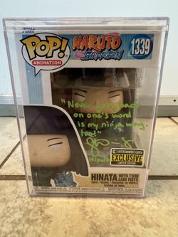 Hinata With Twin Lion Fists 1339 Signed Funko Pop
