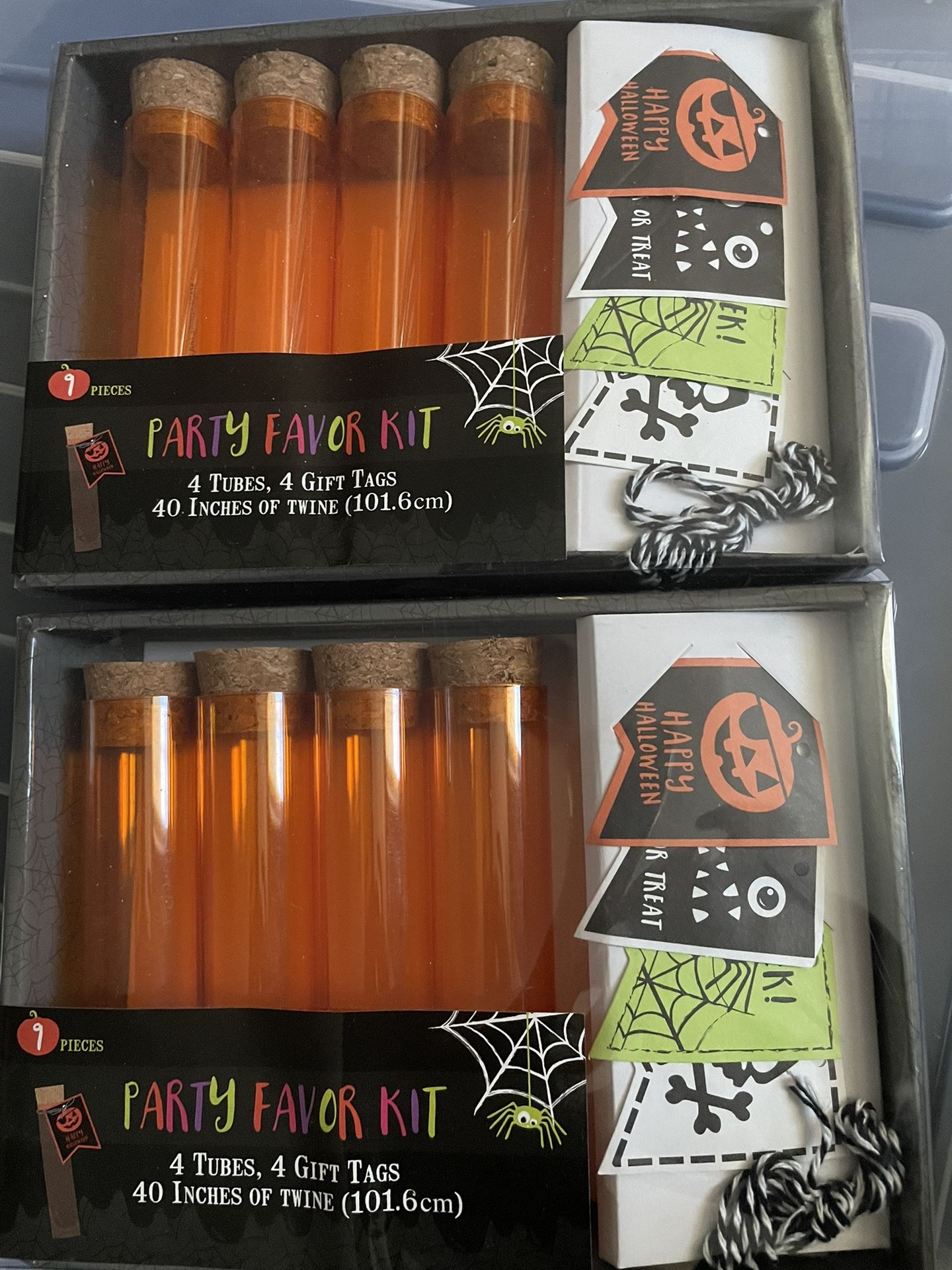 Halloween Tubes With Corks