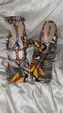 Brand New Multi Color Heels