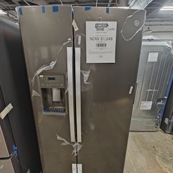 GE 36inch side by side refrigerator(counter depth)