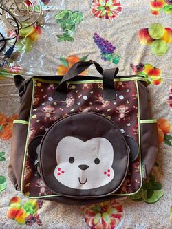Baby Boom Monkey Diaper Bag
