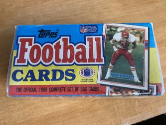 Factory sealed 1989 Topps Football Set