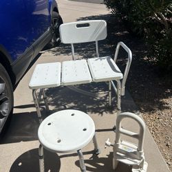 Shower Bench & Stool 