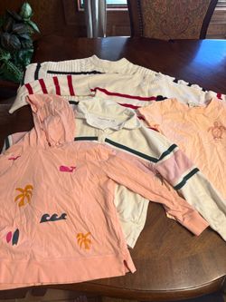 Girls hoodies/sweaters size 7-8