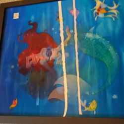 Little Mermaid Holographic Wall Hanging 