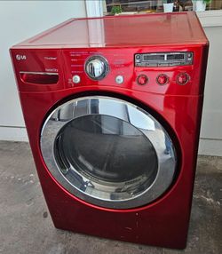 LG FRONT LOAD DRYER.