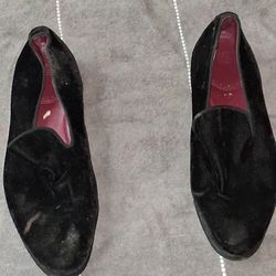 Men's Velvet Dress  Shoes Size 12