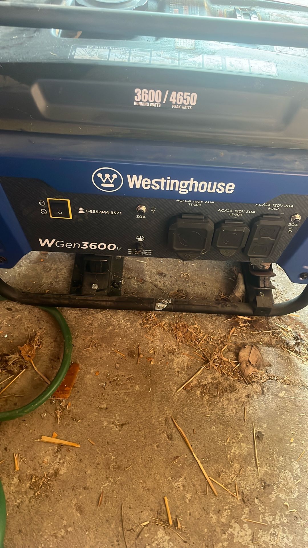 Westington House Generator 3600 W Gen 3600v