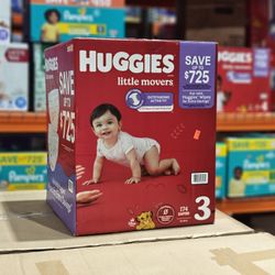 Huggies Little Movers Size 3 Diapers 174ct