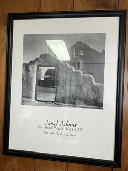 Ansel Adams - Taos Pueblo Church