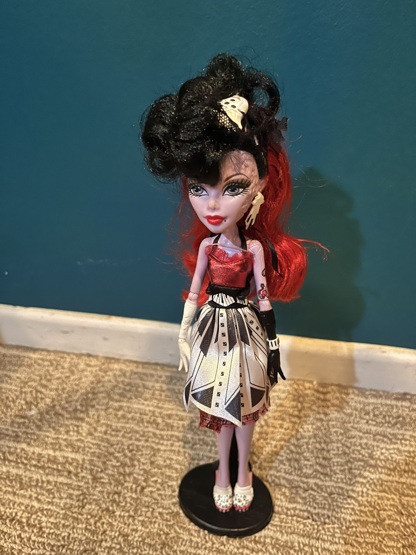 Monster High Piano Dress Girl
