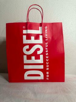 Diesel Scrunch-D Bucket Bag – Grey – New with Tags (Authentic)