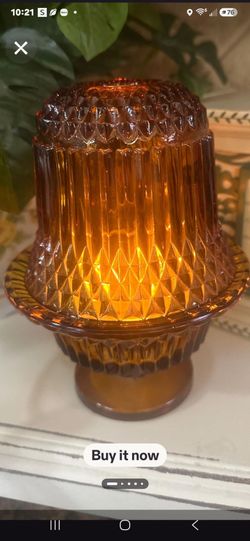 Princess house candle dome