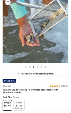Sand Flea Rake