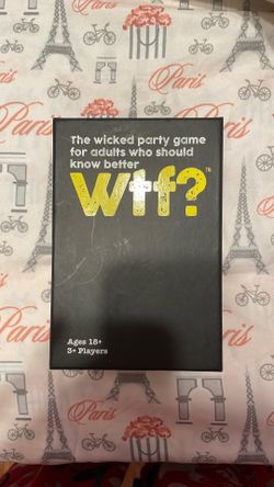 Wtf? card game 18+