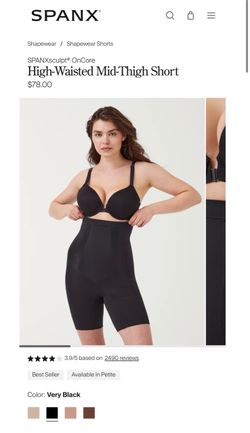 SPANXsculpt® OnCore High-Waisted Mid-Thigh Short