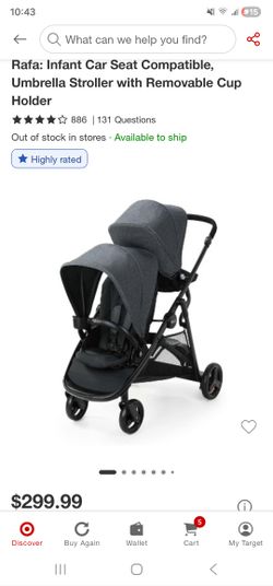 Graco ready2Grow 2.0 double stroller