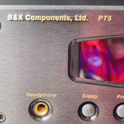 Preamp B&K PT5 Stereos  PT-5; AM/FM Tuner; Balanced Output
