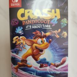Nintendo Switch Crash Bandicoot 4 It's About Time