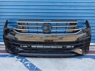 2022,2023,2024 Volkswagen Tiguan R-Line Front Bumper With Grill/Defensa Delantera Oem,Original  Ask