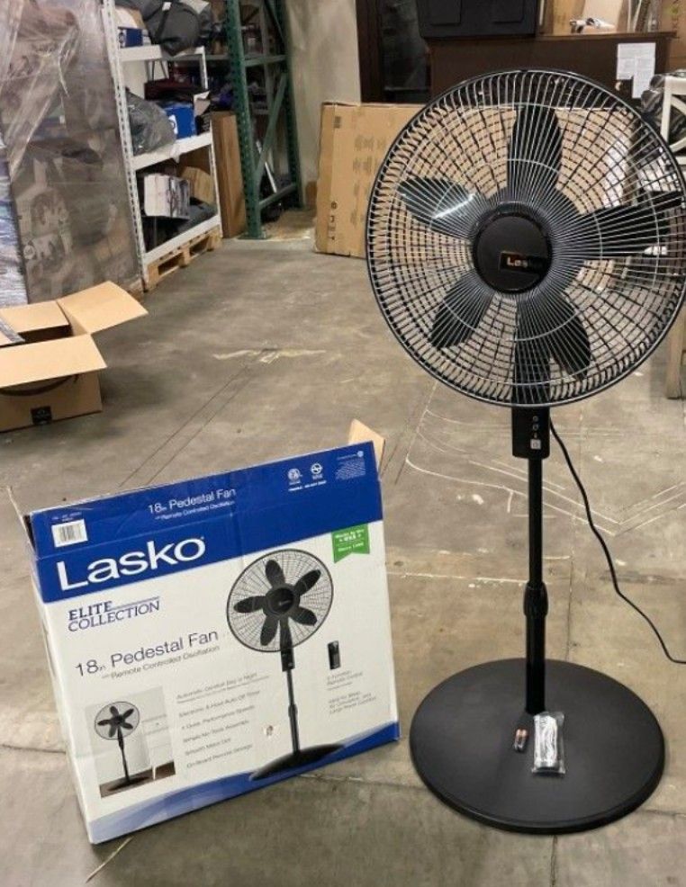 Lasko Pedestrian Fan With Remote