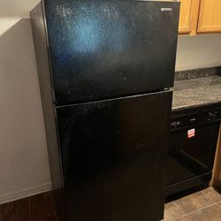 Black fridge