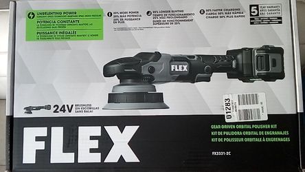 Flex 24v cordless polisher kit