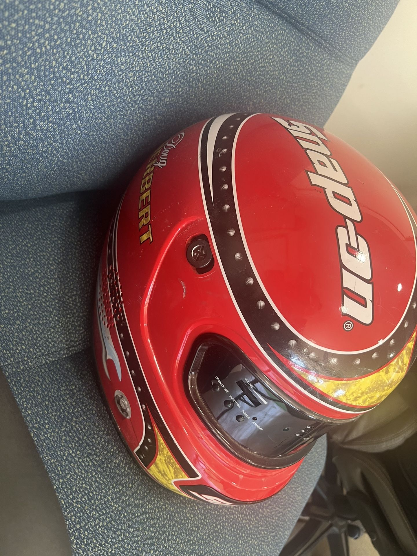 Snap-on Doug Herbert Nhra Drag Racing Helmet Radio for Sale in