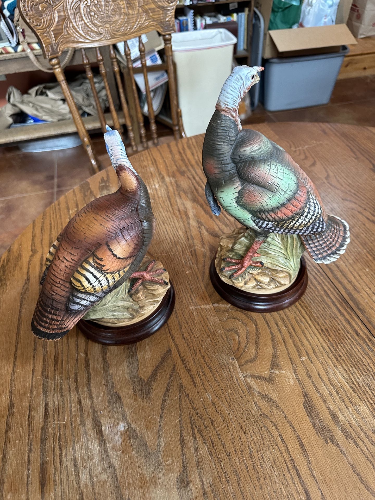 Wild Turkey Figurines By Andrea 7922