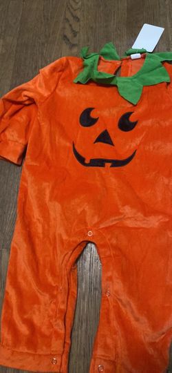 Pumpkin costume for toddler 3T