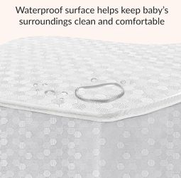 Dream On Me Honeycomb Orthopedic Firm Fiber Standard Baby Crib Mattress, Greenguard Gold and JPMA Certified, 5” Fiber Core Optimum Support, Fits Crib