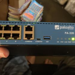 Palo Alto PA-220 firewall security appliance