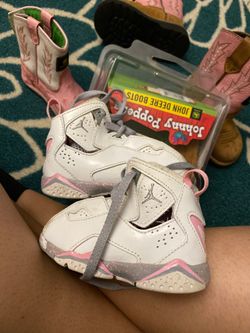 Jordan’s pink and grey