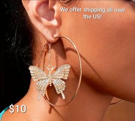 Butterfly earrings