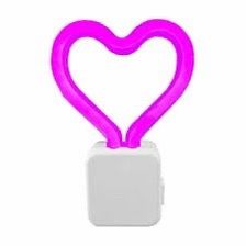 Heart Lamp Pink