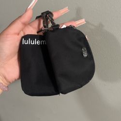 Lululemon Black Coin Bag