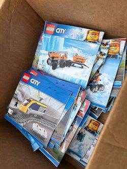 Lot of over 100 + Lego instruction Manuels