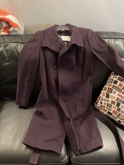 Brand New Calvin Klein Coat Cashmere Wool Blend New With Tags NWT 