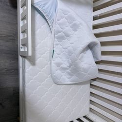Baby Crib Newton Mattress W/ Waterproof Cover