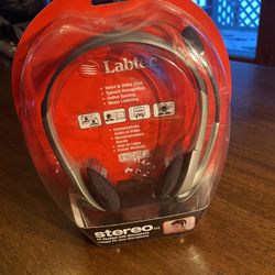 Labtec Stereo 332 PC Headset with Microphone Brand New 