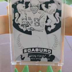 Randy Moss 1of1 Printing Plate
