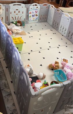 Original $217 Now $80 Dripex Foldable Baby Playpen 22panels