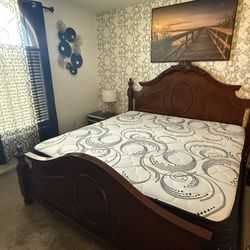 California King Bed & Mattress 
