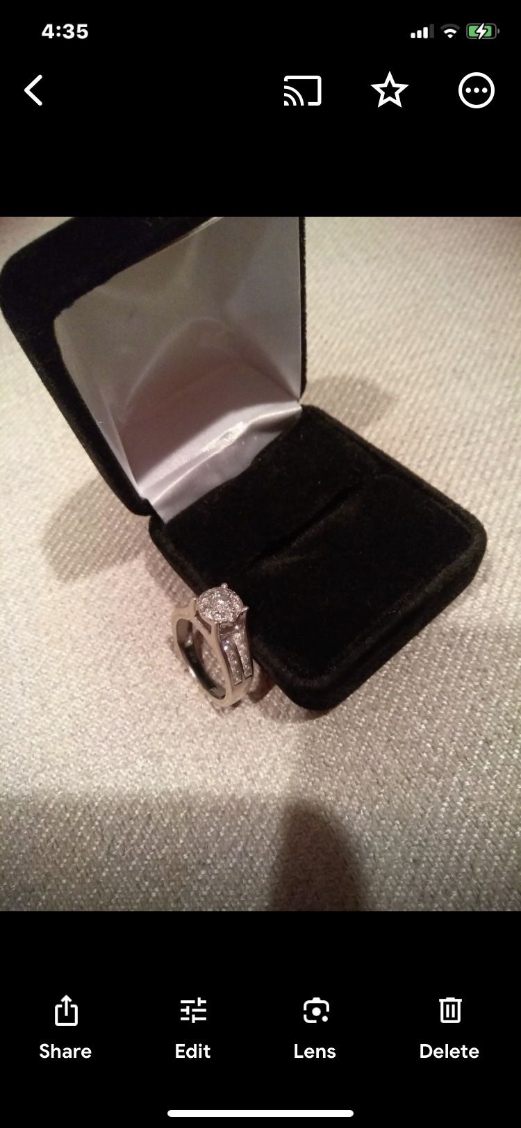 1/2 Ct-10k White Gold