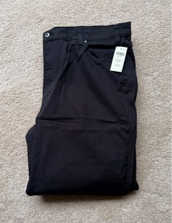 Duluth Trading, 3 pairs Men’s Relaxed Pants; New; Black & Brown & Tan Denim; Size 44x32